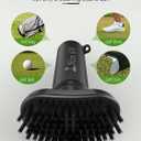 Golf Club Cleaner Brush and Towel, Golf Club Brush Groove Cleaner Magnetic, Golf Bag Accessories for Men Gifts