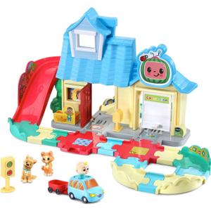 VTech CoComelon Go! Go! Smart Wheels JJ's House Track Set