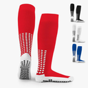 LUX Anti Slip Soccer Knee Socks,Non Slip Football/Basketball/Hockey Sports Grip Socks, One Size