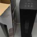 QOWETU Space Heater for Indoor Use with Remote - 70° Oscillating Tower Electric Heater, 24 Inchs, 12H Timer, 1500W Quiet PTC Ceramic Heating with Thermostat, Fast Safety Heat for Office, Home, Bedroom