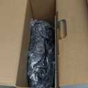 Heated Blanket Electric Throw Size 50''x60'' with 9 Heating Levels, 3 Hour Auto Shut Off, Machine Washable, Flannel & Sherpa Double-Sided Soft Warming Blanket for Couch, Bed, Office - Dark Grey