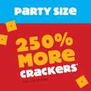 Cheez-It Cheese Crackers, Baked Snack Crackers, Lunch Snacks, Party Size, Original, 25oz Box (1 Box)
