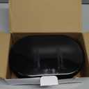 Reusable Large Furniture Sliders for Carpet, Furniture Movers Sliders, Carpet Movers Oval Heavy Duty Sofa Bed Table Desk Movers for Carpet Quickly and Easily Move Any Item, Black (8 Pack)