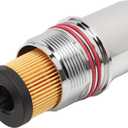 Upgrad Oil Filter Cap Lid Cover for F150 2015-2020, Fusion 2017-2020, Bronco, Edge, Explorer, Ranger 2024, Aviator, Continental, Nautilus 2.7L 3.0L V6 Replaces FT4Z6A832C FT4Z-6A832-C