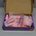 4-in-1 Kids Toy Vacuum That Works with Suction, Electric Toy Toddler Vacuum Cleaner for Children Ages 3 4 5 6+ Boys & Girls,Toddlers Toys Cleaning Set for Pretend Play (Pink)