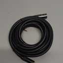 Monoprice XLR Male to 1/4-Inch TRS Male Cable - 15 Feet - Black, 16AWG, Gold Plated - Premier Series