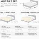 Bedsure Comforter Duvet Insert - Quilted Comforters King Size, All Season Duvet, GentleSoft Down Alternative Bedding Blanket, with 8 Tabs, Gifts for Women/Men, White, King 90 x 102 Inches