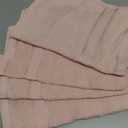 Casa Lino 100% Cotton Hand Towels for Bathroom - Soft, Highly Absorbent & Quick Dry Kitchen Towels - Gym Towel Set - Travel Towel Set - 16"x24" - Pack of 4 - (Blush Pink)