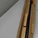 KAMANINA 1 Inch Double Curtain Rod 36 to 72 Inches (3-6 Feet), Black Heavy Duty Curtain Rods for Windows, Telescoping Double Drapery Rods with End Caps