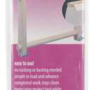 F.A. Edmunds Mini Cross Stitch Embroidery Split Rail Scroll Frame - 4"X6"