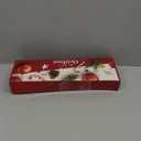 24 PCS Artificial Glitter Holly Berry Stem Ornaments Berry Picks Branches Glittery Bead Sticks for Christmas Tree Decorations Wreath Vase and Home Decor,Champagne