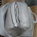 Down Fibers Comforter King Size,Luxurious All Seasons Hotel Collection Duvet Insert,54 Oz High Bulkiness Medium Warmth,Fluffy & Breathable for Bedroom, Guestroom, Hotel (White,106x90)