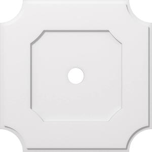 Ekena Millwork CMP28LE-03000 Locke Architectural Grade PVC Contemporary Urethane Ceiling Medallions 28"OD x 3"ID x 16 3/4"C x 1"P