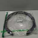 Mandark Car Steering Wheel Cover, Suede Sport Vehicle Steer Wheel Protector Fitting 15 Inch, Non-Slip Comfortable Automotive Interior Decoration Accessories, Universal for Most Cars (Black)