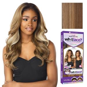 Sensationnel What Lace 13X6 Wigs - Zelena Lacefrontal Hand Tied Glueless Synthetic With Natural Density Preplucked Hairline (FLAMBOYAGEBLONDE)