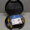 Snow-Chains Auto Fixing 1 Min Quick Fit Easy Installation Tire-Chains, Portable Reusable Universal Emergency Tire Traction Chain for Passenger Car, Pickup Trucks and SUV - Set of 2 (HKN-160)