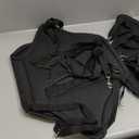 Lewtemi 2 Pack Padded Kayak Seat Fishing Boat Seat with Storage Bag 8 Fixed D Rings Screws Detachable Paddle Board Chair Canoe Chair with Adjustable Back Strap for Summer Canoe Universal Sit