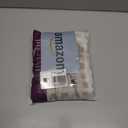 jinchan Linen Tie Top Curtains 36 Inch Length Farmhouse Cafe Curtains Set of 2 for Bedroom Bathroom Rustic Small Windows Light Filtering White Panels with Oat Ties