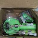 Electric Vegetable Slicer Set Vegetable Cutter 4 in 1 Portable, Rechargeable, Wireless Food Processor & Chopper Machine Mixer Food Slice for Home Kitchen Garlic Pepper Chili Onion Celery Ginger Meat