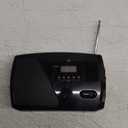 GPX R633B Portable Shortwave AM/FM Clock Radio (Black)