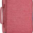 Mr. Pen- Bible Cover Case, Carrying Book Case with Durable Handle, Bible Protective Church Bag for Men & Women, Christian Gifts, Pink