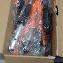 VARSK 12 Inch 20V Cordless Weed Wacker with Automatic Line Feed, 2 in 1 String Trimmer and Edger, Includes 2 X 2.0Ah Batteries/1 X Charger/6 X Replacement Spools, Weed Eater for Lawn, Garden, etc (Light Orange)