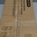 Wire Shelf Cover 36 X 12 Inch Wire Rack Cover Wood Shelf Covers for Pantry Shelving Closet Shelves Organization(White,5 Pack)