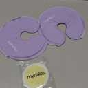 Reusable Breast Ice Packs, Breast Therapy Pack, Breastfeeding Essentials, for Breastfeeding Relief, Engorgement, Swelling Augmentation, Mastitis, Mastectomy Recovery, 2 Pack, Purple (Elastic Gel)