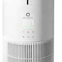 AIRTHEREAL 2-in-1 Air Purifier & Humidifier for Large Room Up to 1200 ft² | iF Design Award 2026, 3-Stage Filters, Air Quality Monitor and Quiet Sleep Mode, Evaporative Humidifier with Hygrometer