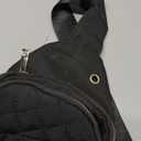 AOSTIHOT Small Sling Backpack for Women, Chest Bag Daypack Crossbody for Travel Sport Running Hiking Black