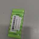 Ni-MH Rechargeable AAA Batteries, Triple A 600mAh 1.2V Pre-Charged Solar Light Battery for Solar Outdoor Garden Landscaping Lights Lantern Household Devices, 4 Pack,