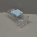 AMI PARTS WPW10430639 W10324876 Freezer Door Shelf Bin compatible with Whirlpool Kenmore Refrigerator Door Shelves-Fit for Freezer Side Door (transparent)-Send Scouring Pad