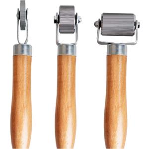 Car Sound Deadening Roller Metal Installation Tool 3 Pcs for Auto Noise Roller Car Sound Deadener Application Installation Tool Rolling Wheel Interior Accessories