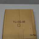 60 PCS Clear Gold Plastic Plates, Disposable Party Plates Include 30 Dinner Plate and 30 Dessert Plate Perfect for Holiday, Birthday, Wedding & Party