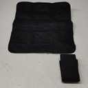 Waterproof Chair Pads for Incontinence 18" x 16", 2 Pack Non Slip Absorbent Wheelchair Reusable Seat Protector, Washable Seat Covers for Chairs, Black