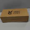 VeraCosy Men's Cozy Slip-on Slippers Corduroy Memory Foam Indoor House Shoes Size 11-12