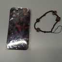 NITITOP Compatible with iPhone 12 Pro Max Case with Chain Lanyard Strap Stylish Leopard Print Tortoise Brown Amber for Women Girls Men Soft TPU Shockproof Protective Cover - Brown