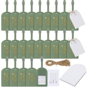 Amylove Bulk Luggage Tags Wedding Favors Adventure Begins Luggage Tags for Guests Travel Tag for Suitcase Bridal Gift 24 Pack (Olive Green) Amylove Bulk Luggage Tags Wedding Favors Adventure Begins Luggage Tags for Guests Travel Tag for Suitcase Bridal Gift 24 Pack (Olive Green)
