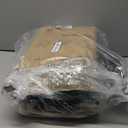 YGL Luxury PU Leather Car Seat Covers Full Set, Non-Slip Seat Cover Protectors, Universal Fit for Cars, Trucks, SUVs, Vans, Pickups, Airbag Compatible, Seat Covers for Car Interior (Black/Red)