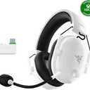Razer BlackShark V2 Pro Wireless Xbox Gaming Headset: 50mm Drivers - Super Wideband Mic - Noise Isolating Earcups - for Xbox, PS5, Nintendo Switch 2, PC, Mac - Bluetooth, USB-C - 70hr Battery - White