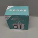 Cat Water Fountain Stainless Steel: Pet Fountains for Cats/Dog Indoor Automatic Waterer Bowls for Drinking Small Animal Water Dispenser Metal Pets Watering Faucet Bottle Auto Kitty Watering Supplies (74oz/2.2L Cat Fountain + 3 Filters)