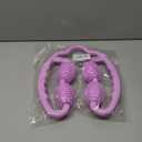 Cellulite Massage Tool Leg Roller. Lymphatic Drainage Massager Muscle Roller with Spiky Balls for Thigh Calf Arm Back Buttock. Fascia Blaster for Circulation Deep Tissue Pain Relief Recovery (Purple)