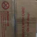 Sweetcrispy Video Game Desk Chair - Ergonomic Computer with Footrest and Comfy Lumbar Support, PU Leather Recliner with Headrest, Fixed Up Armrest, Height Adjustable with 360 Swivel, White, Adults