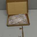 Shimeyao 10 Pack Champagne Bronze Cabinet Pulls 5"(128 mm) Hole Center Vintage Bronze Cabinet Pulls Handles Drawer Handles Closet for Kitchen Bathroom Drawer Dresser Pull Hardware Hole Center