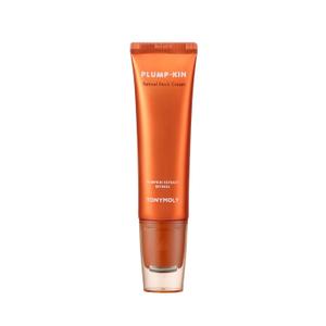 TONYMOLY Plump-kin Retinol Neck Cream Roller Anti-Aging Neck Cream for Tightening & Firming, Pumpkin Extract + Retinol, Hydrolyzed Collagen, 1.69 fl oz, EXP 2027/02/28