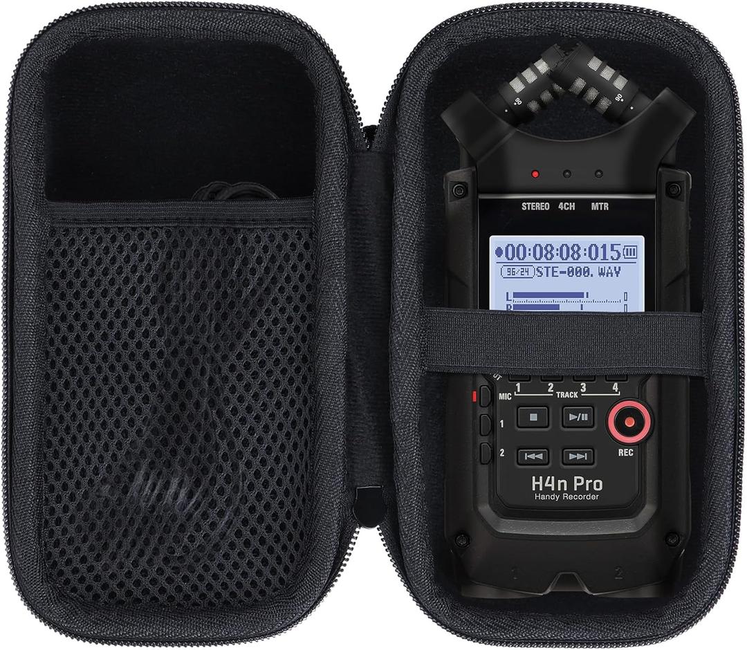 Storage Case Compatible with Zoom H4n Pro 4-Track Portable Recorder Storage Case Compatible with Zoom H4n Pro 4-Track Portable Recorder