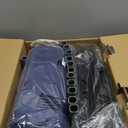 45x45 Inches Hexagonal Type Puppy Playpen, Dog Playpen for Puppies or Small Dogs, DogFence Pet Playpen for Indoor & Outdoor, Sturdy Safety Dog Pen with Thickened Fabric, Breathable Mesh (Blue)