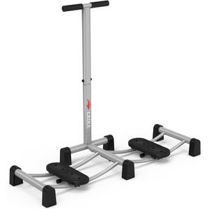 Leikefitness Leg Machine Slim Body Female Pelvic Floor Muscle Fitness Equipment Muscle Repair Strengthening Training for Home (Silver)