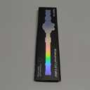 Waterproof Airtag Cat Collar, Breakaway Cat Airtag Collar with Luminous & Reflective Fish Pattern, Lightweight Kitten Collars for Apple Air tag, Hidden GPS Tracker Holder for Cats, Kittens(9-13") (Classic Black)