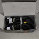 QUMY Dog Shoes for Large Dogs, Medium Dog Boots & Paw Protectors for Winter Snowy Day, Summer Hot Pavement, Water-Resistant in Rainy Weather, Outdoor Walking, Indoor Hardfloors Skid-Resistant Sole (Size 8: 3.0''x3.3"(W*L) (Pack of 4))